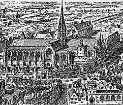 De oude kerk in Londen