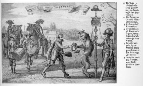 Adriaen Valerius, Nederlandtsche gedenckclanck, kortelick openbarende de voornaemste geschiedenissen van de Seventhien Nederlandsche provintien, t' sedert den aenvang der inlandsche beroerten ende troubelen tot den Jare 1625. Verschenen te Haarlem in 1626, met octrooi van de Staten-Generaal d.d. 14 juli 1626.